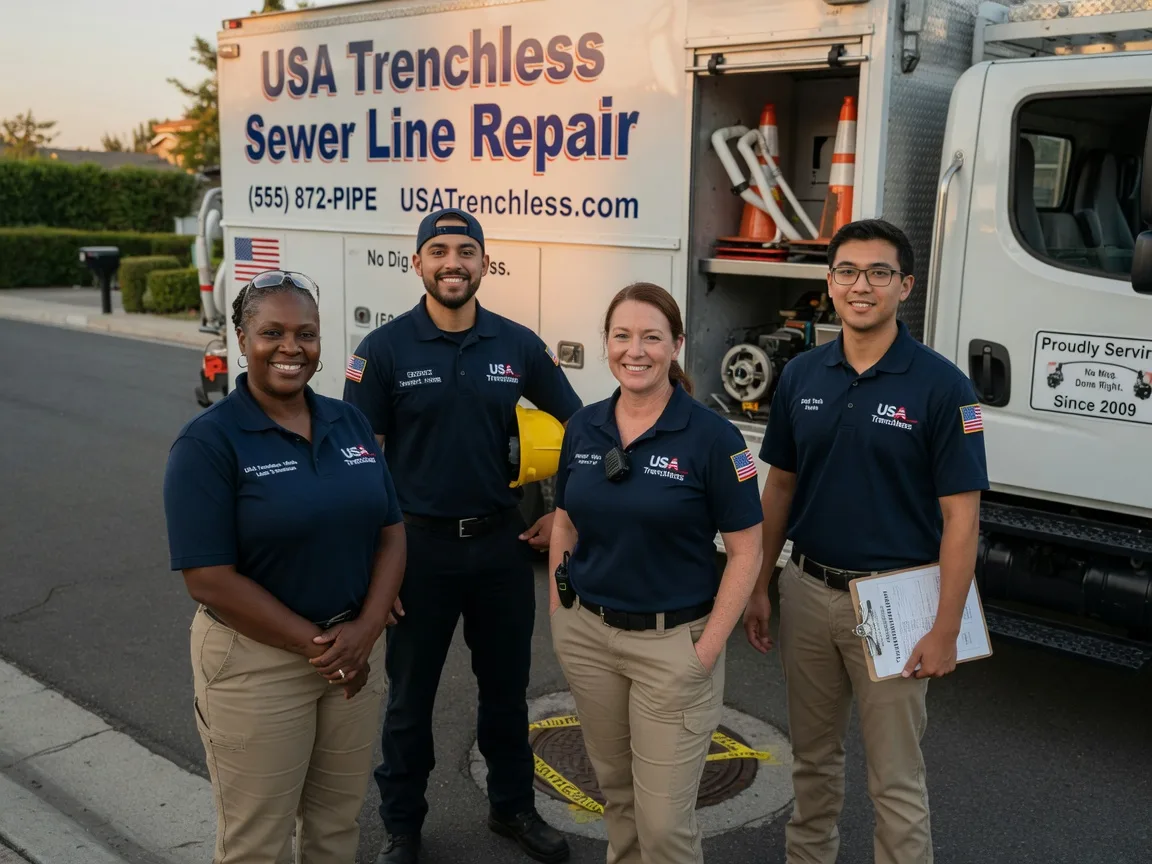 Sewer Line Repair company in Amesville, OH